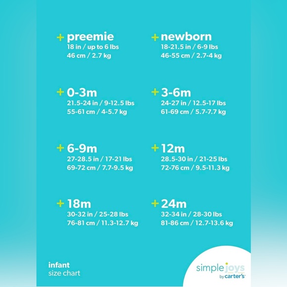 LIKE NEW! Carter’s footed pram, winter suit for baby 0-3 months - Picture 5 of 6